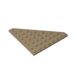Wedge Plate 8 x 8 Cut Corner