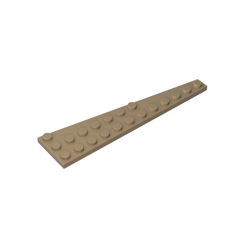 Wedge Plate 12 x 3 Left