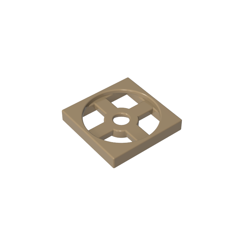 Turntable 2 x 2 Plate, Base