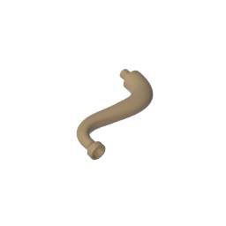 Animal Body Part / Plant, Tail  / Trunk / Tentacle / Tongue / Vine / Tree Branch - Color ID 34