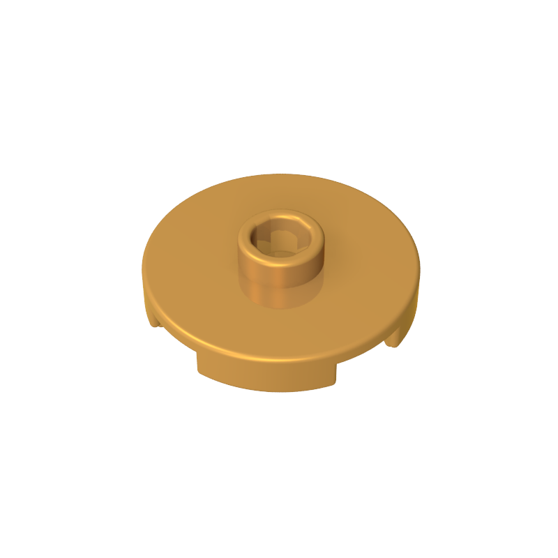 Plate Special Round 2 x 2 with Center Stud (Jumper Plate)