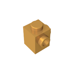 Brick Special 1 x 1 with Studs on 2 Adjacent Sides