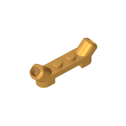 Plate Special 1 x 4 with Angled Tubes
