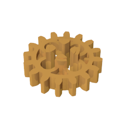 Technic Gear 16 Tooth with Round Holes [Old Style]