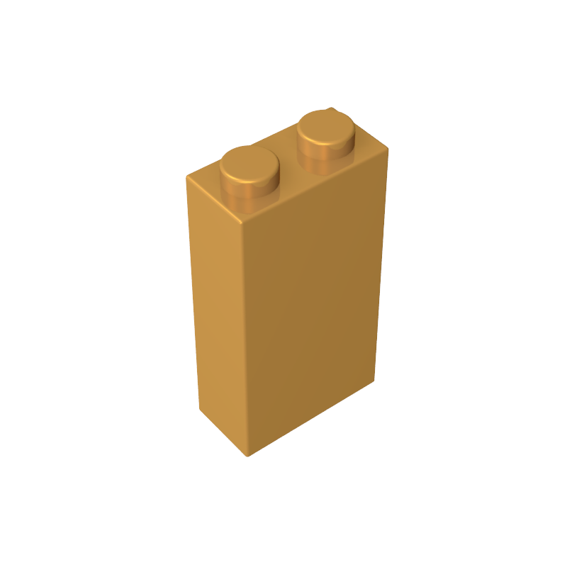 Brick 1 x 2 x 3 with Bottom Stud Holder