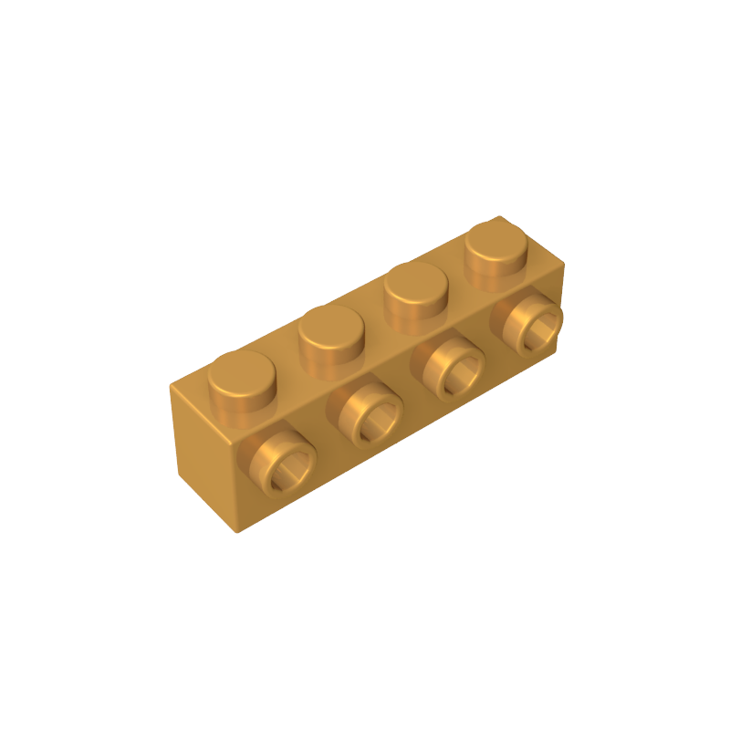 Brick Special 1 x 4 with 4 Studs on One Side
