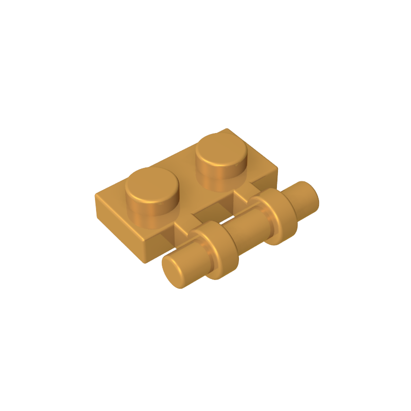 Plate Special 1 x 2 Side Handle [Free Ends]