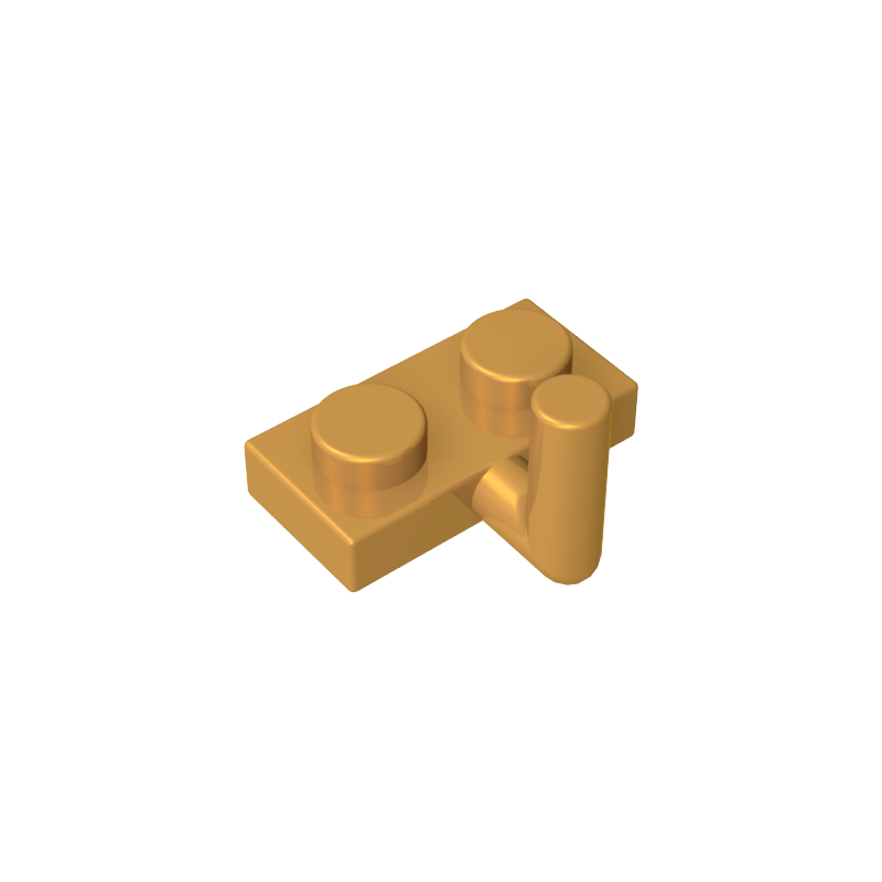 Plate Special 1 x 2 with Bar Up [Horizontal Arm 6mm]