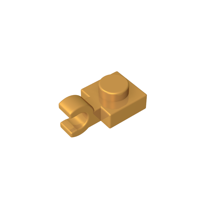 Plate Special 1 x 1 with Clip Horizontal [Thick U Clip]