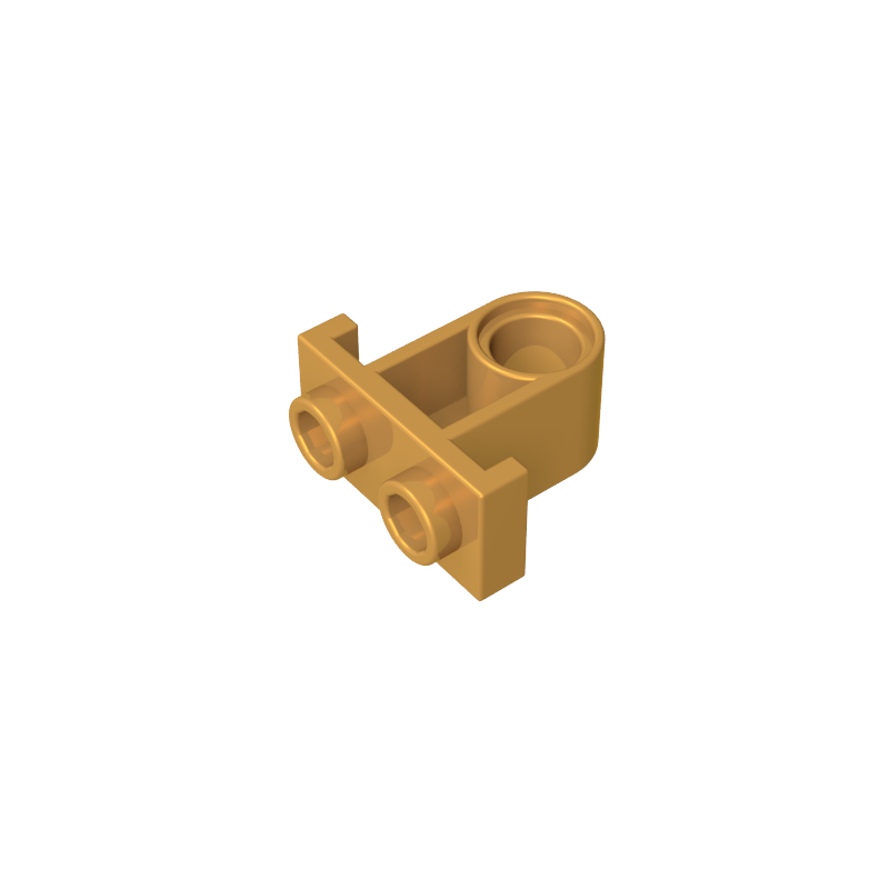 Technic Pin Connector Plate with One Hole (Single on Bottom)
