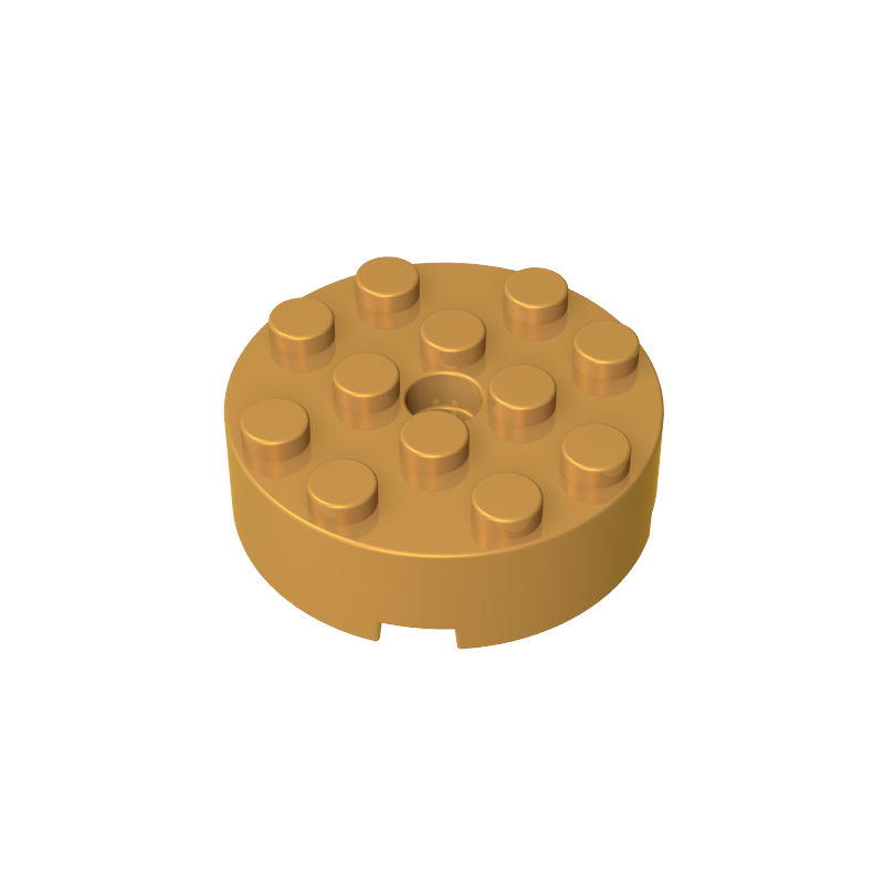 Brick Round 4 x 4 [Centre Hole]