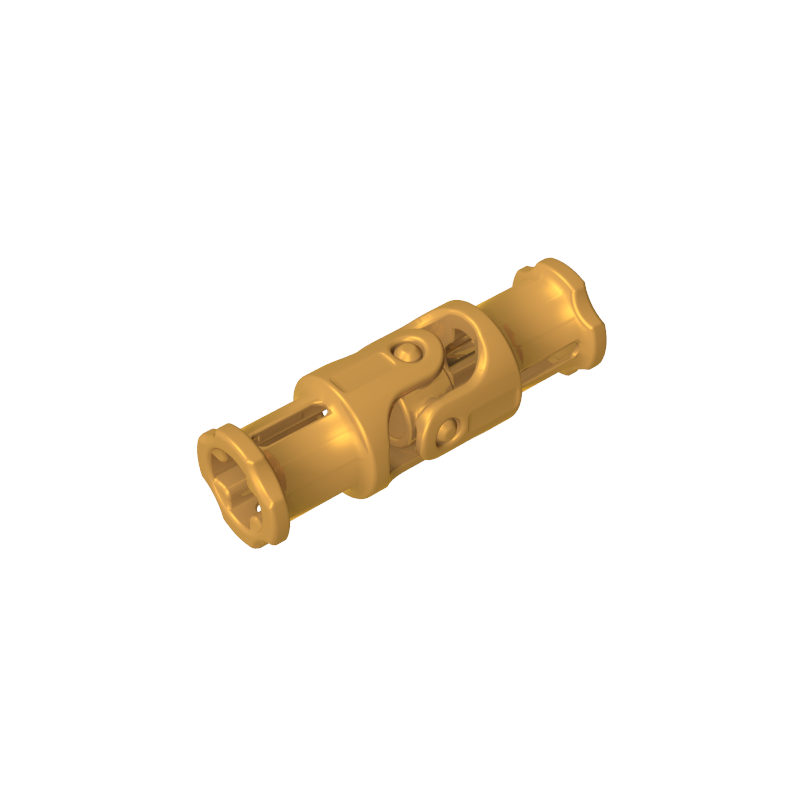 Technic Universal Joint 3L [Complete Assembly] — GoBricks compatible brick