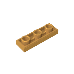 Tile Special 1 x 3 Inverted with Center Hole