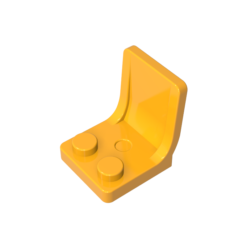 Seat / Chair 2 x 2 with Center Sprue Mark