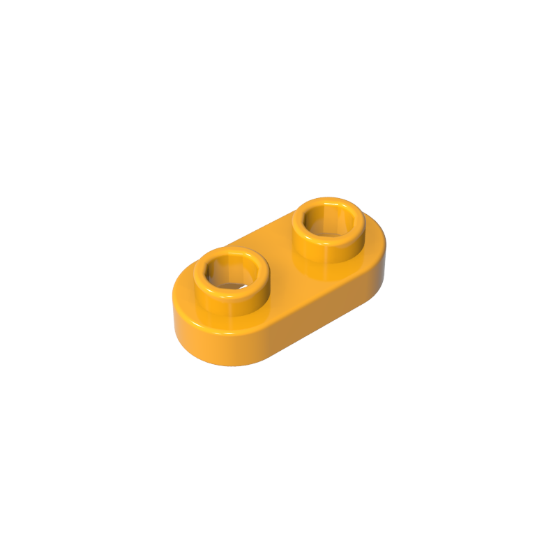 Plate Special 1 x 2 Rounded with 2 Open Studs