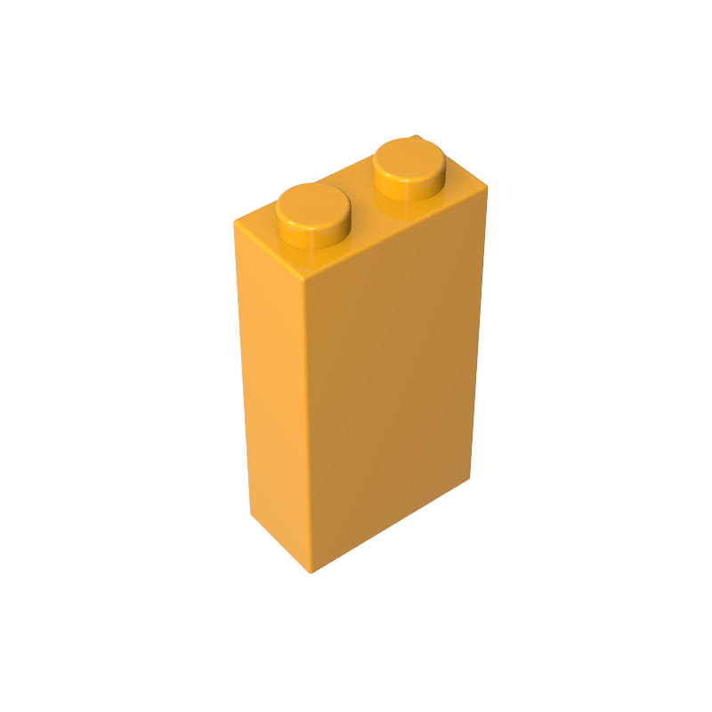 Brick 1 x 2 x 3 with Bottom Stud Holder