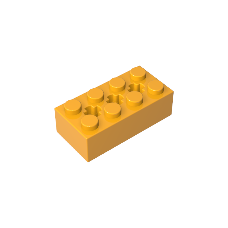 Brick Special 2 x 4 with 3 Axle Holes