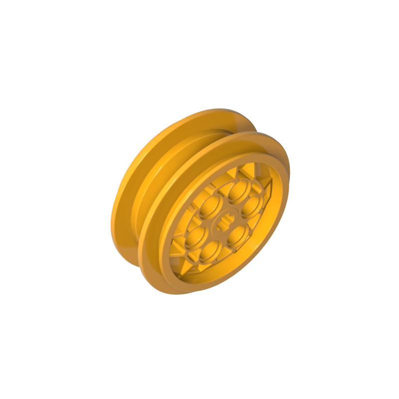 Wheel 43.2 x 18 with Flush Axle Stem
