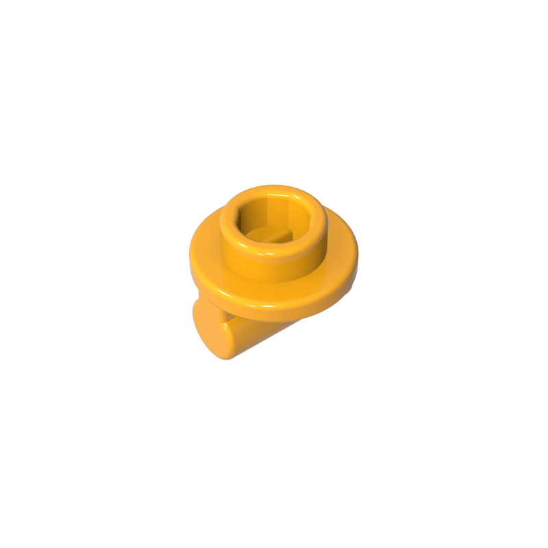 Plate Round 1 x 1 with Hollow Stud and Bar on Underside