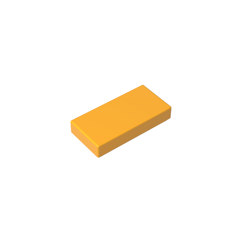 Tile 1 x 2 with Groove