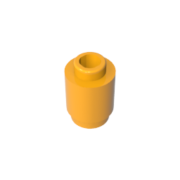 Brick Round 1 x 1 Open Stud