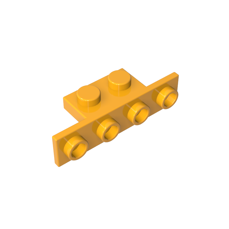 Bracket 1 x 2 - 1 x 4 [Rounded Corners]