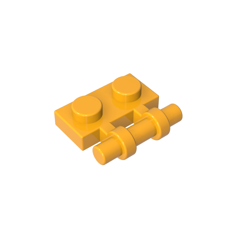 Plate Special 1 x 2 Side Handle [Free Ends]