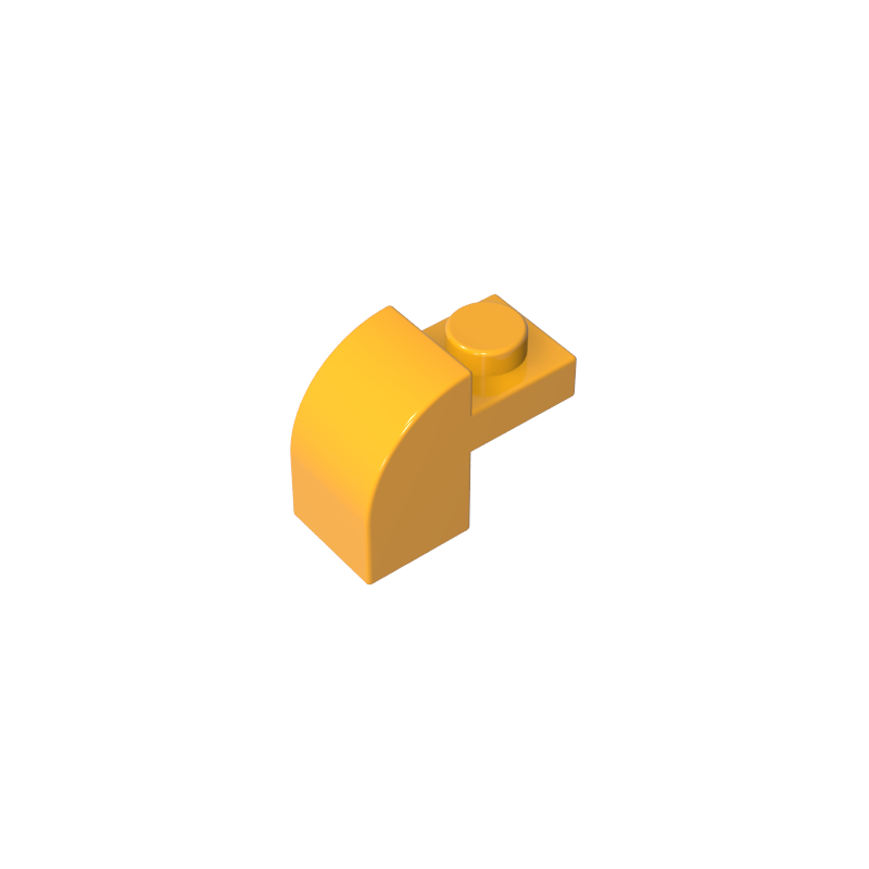 Brick Curved 1 x 2 x 1 1/3 with Curved Top