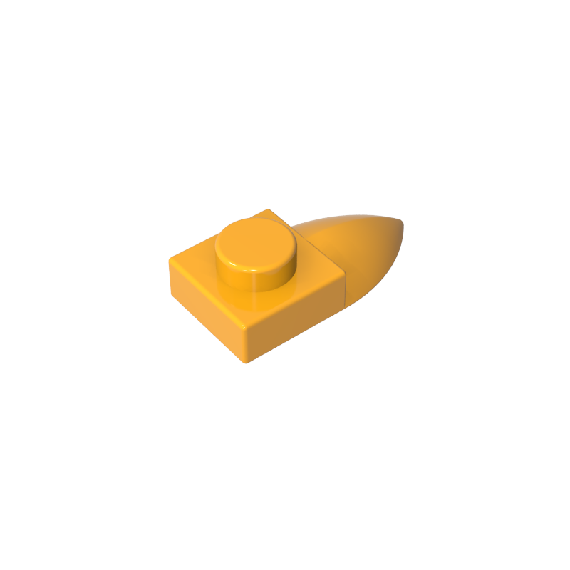 Plate Special 1 x 1 with Tooth
