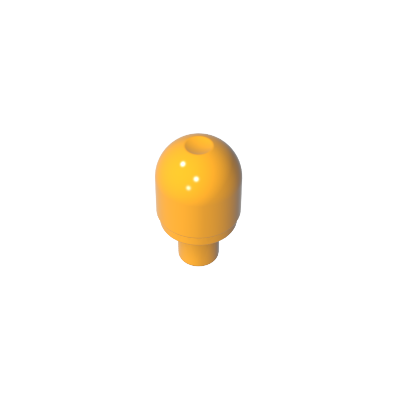Light Cover 1 x 1 Round with Internal Bar / Bionicle Barraki Eye