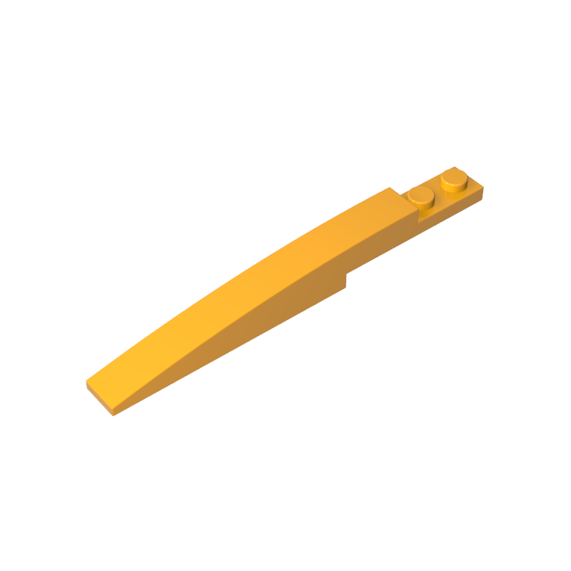 Brick Curved 10 x 1 [Asymmetric Inside Ridges]