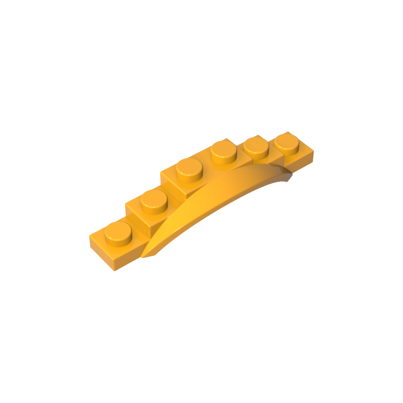 Wheel Arch, Mudguard, 1 1/2 x 6 x 1 [Arch Extended] - Color ID 36