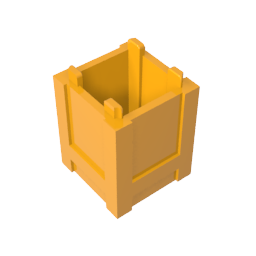 Container Box 2 x 2 x 2 - Top Opening - Color ID 36