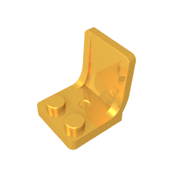 Seat / Chair 2 x 2 with Center Sprue Mark