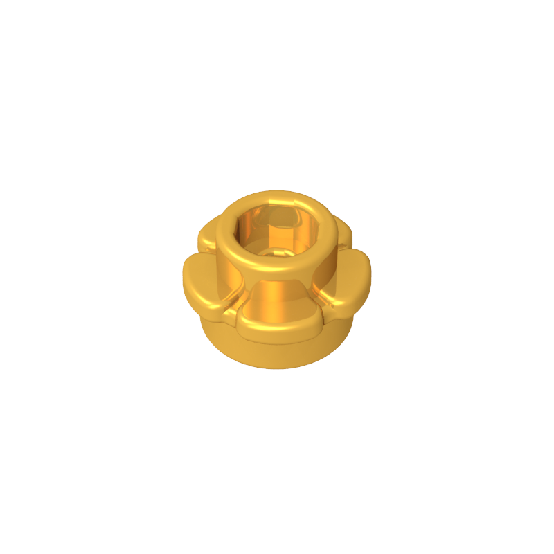 Plant, Flower, Plate Round 1 x 1 with 5 Petals