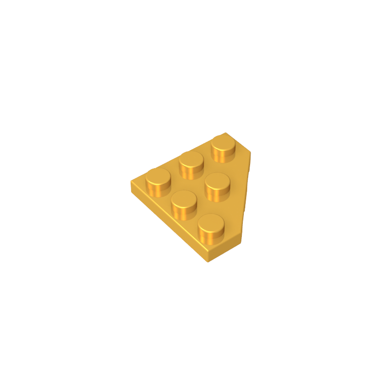 Wedge Plate 3 x 3 Cut Corner