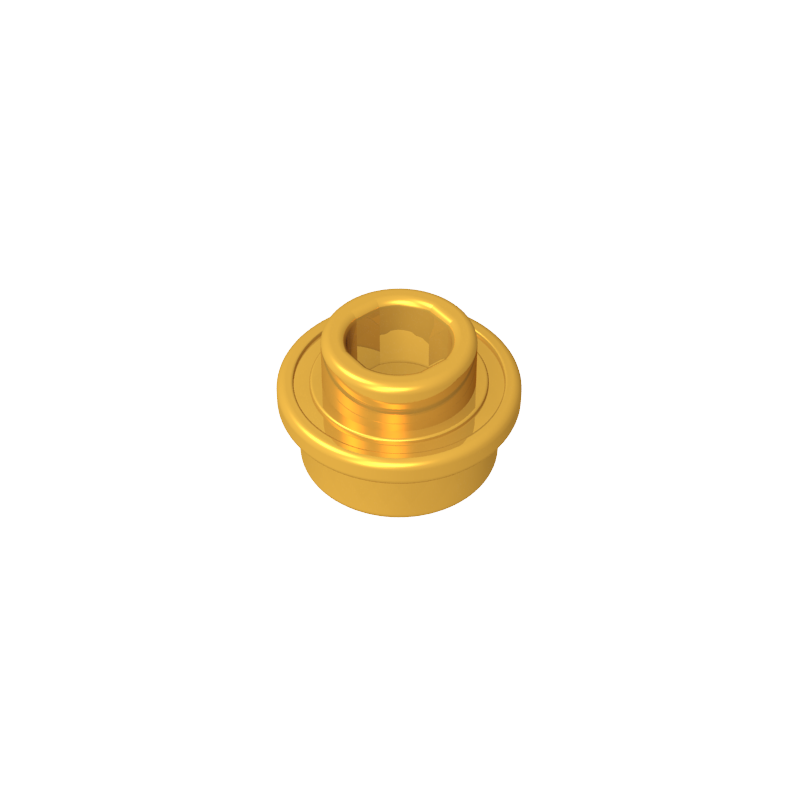 Plate Round 1 x 1 with Open Stud