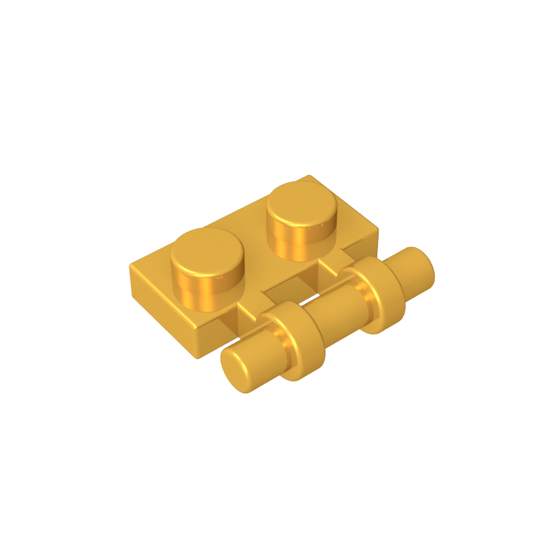 Plate Special 1 x 2 Side Handle [Free Ends]