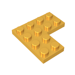 Plate 4 x 4 Corner