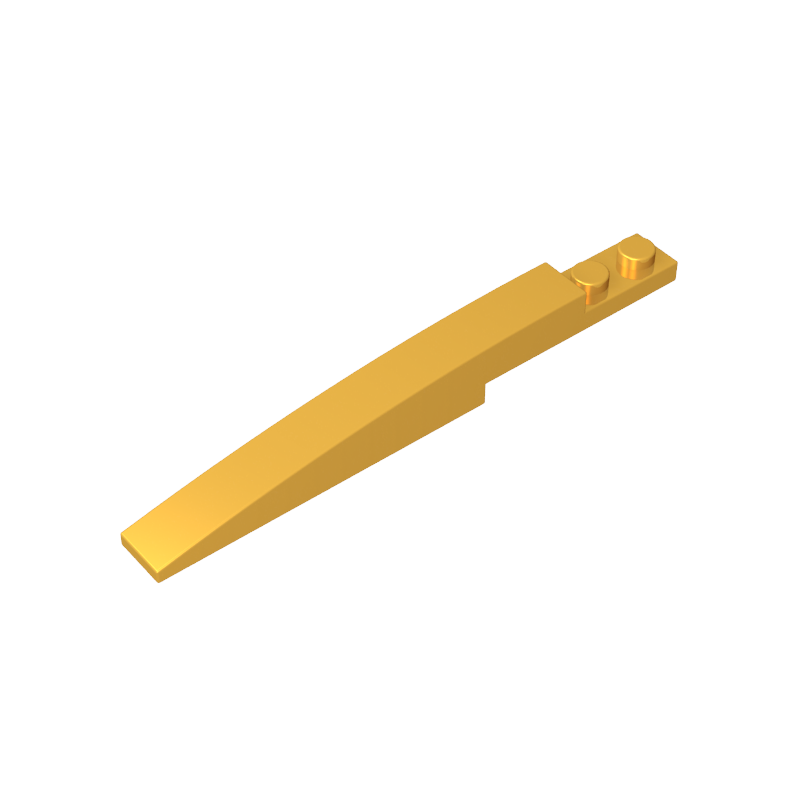 Brick Curved 10 x 1 [Asymmetric Inside Ridges]