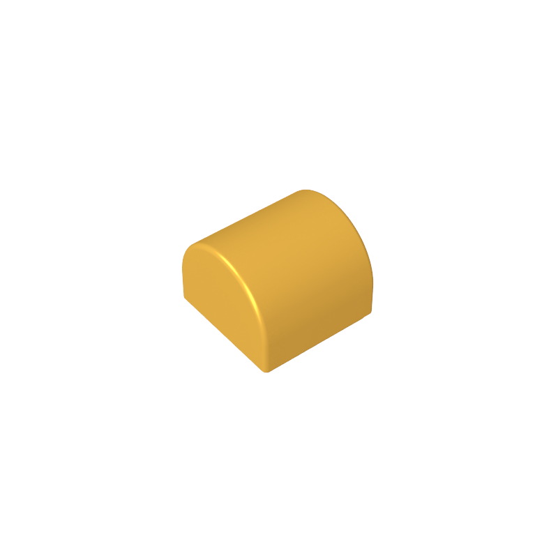 Brick Curved 1 x 1 x 2/3 Double Curved Top, No Studs