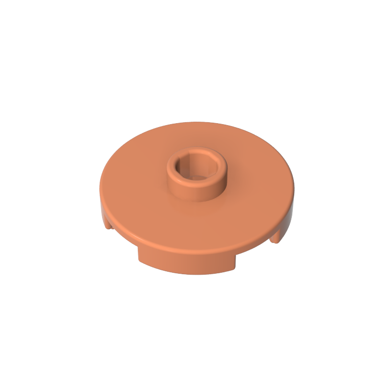 Plate Special Round 2 x 2 with Center Stud (Jumper Plate)