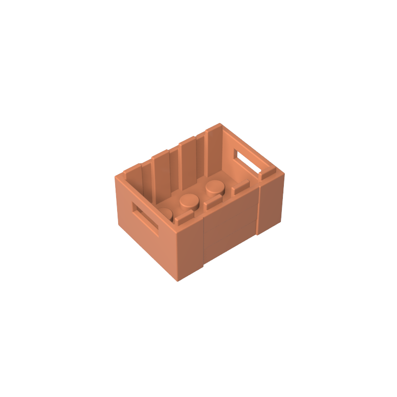 Box / Crate with Handholds  3 x 4 x 1 2/3
