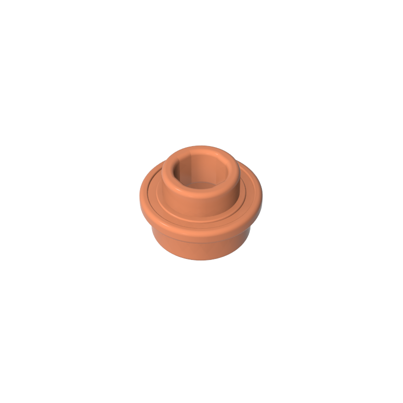 Plate Round 1 x 1 with Open Stud