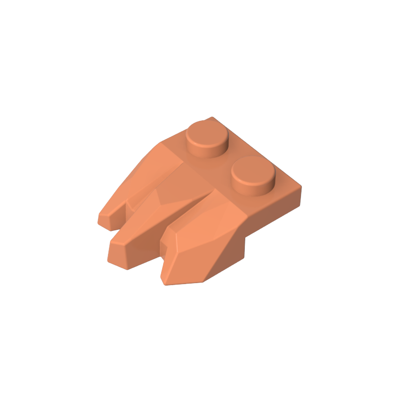 Plate Special 2 x 3 with Rocks - Color ID 38