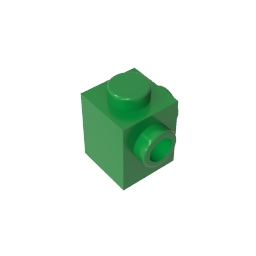 Brick Special 1 x 1 with Studs on 2 Adjacent Sides