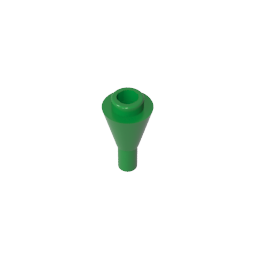 Cone 1 x 1 Inverted with Bar at Bottom (Ice Cream Cone)