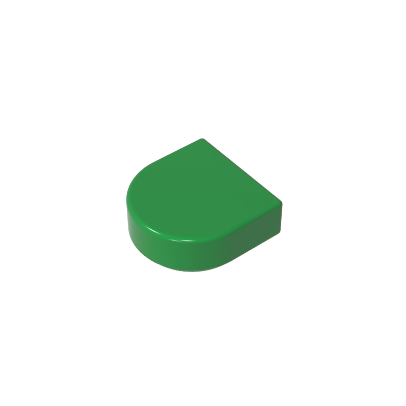 Tile 1 x 1 Half Circle