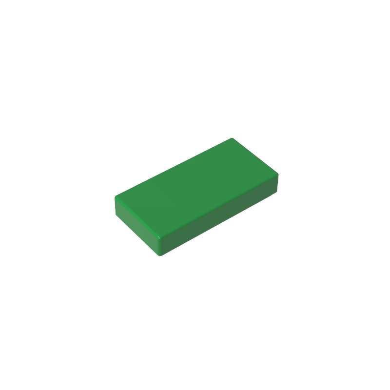 Tile 1 x 2 with Groove