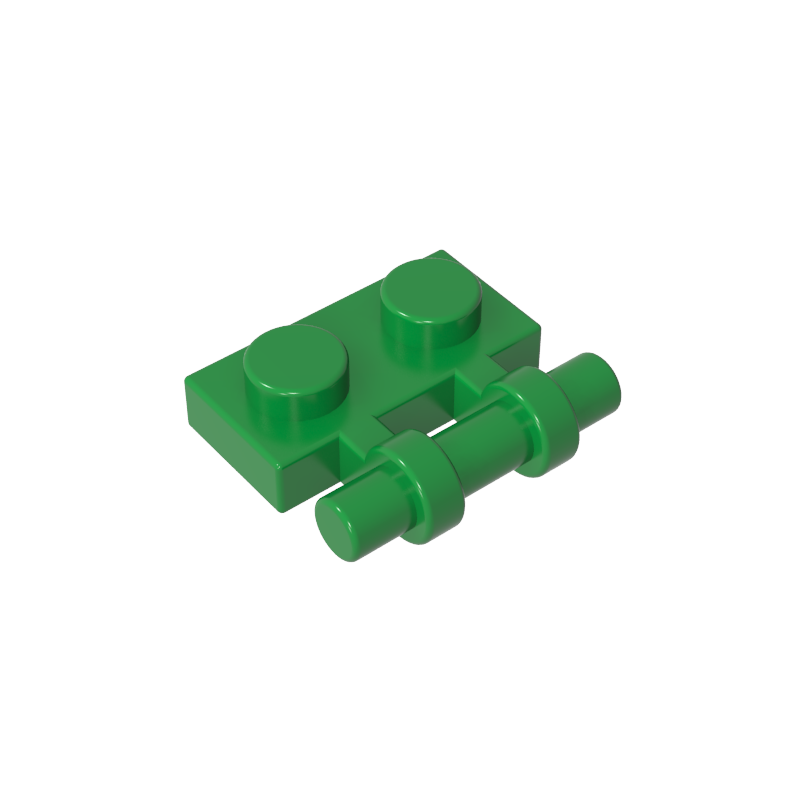 Plate Special 1 x 2 Side Handle [Free Ends]